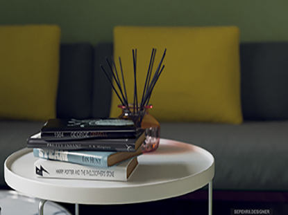 Modern Day Interior coffee table details