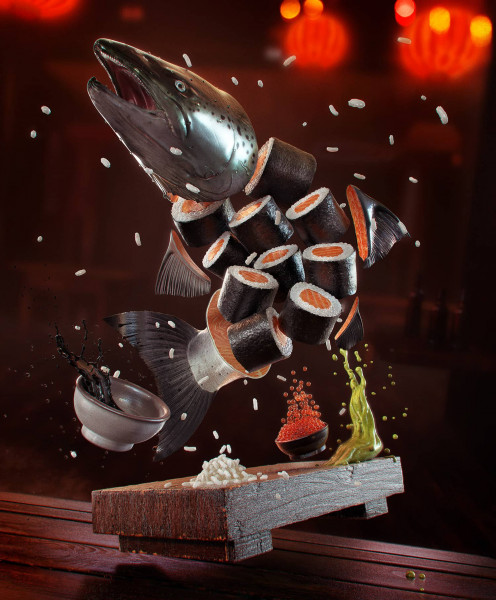3D Maki Sushi