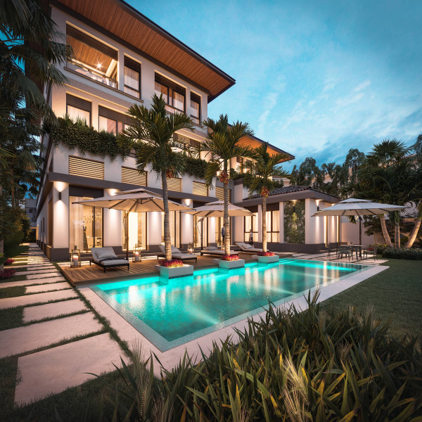 Luxurious vacation villa