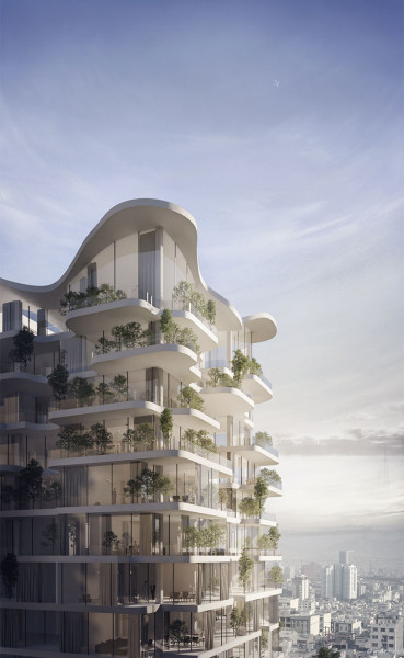 rendered tower by erfan aghighi