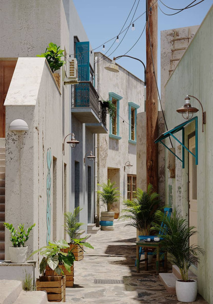 Rendering of a street by fardin shahriary