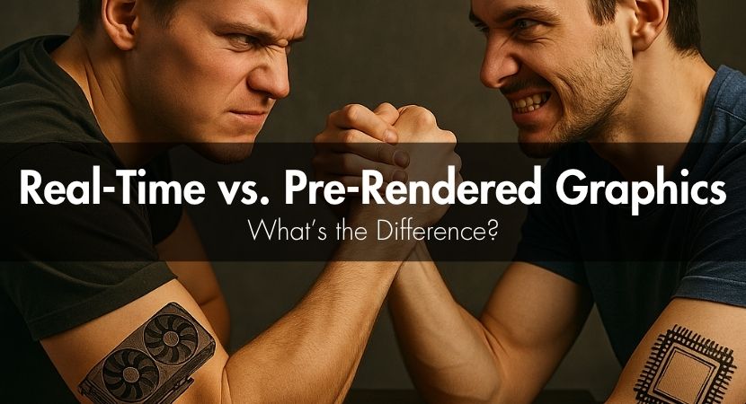 Real-Time vs Pre-Rendered Graphics: What's the Difference?