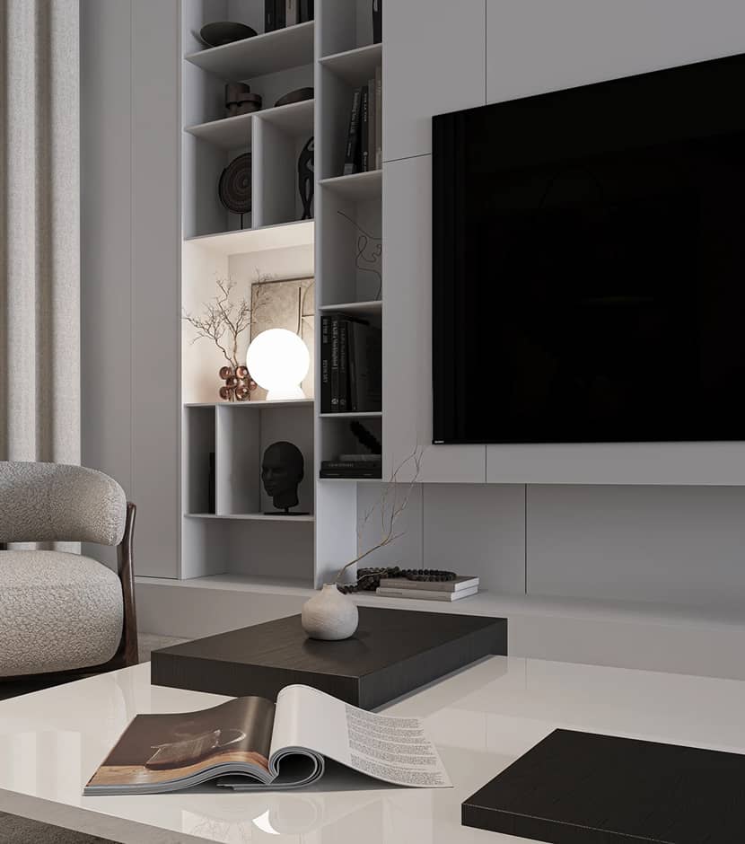 3D Studio Representa, 'Living Room' Architectural visualization