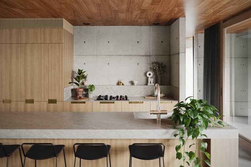 Leslie Umoh, 'Hawthorne House' Architectural visualization