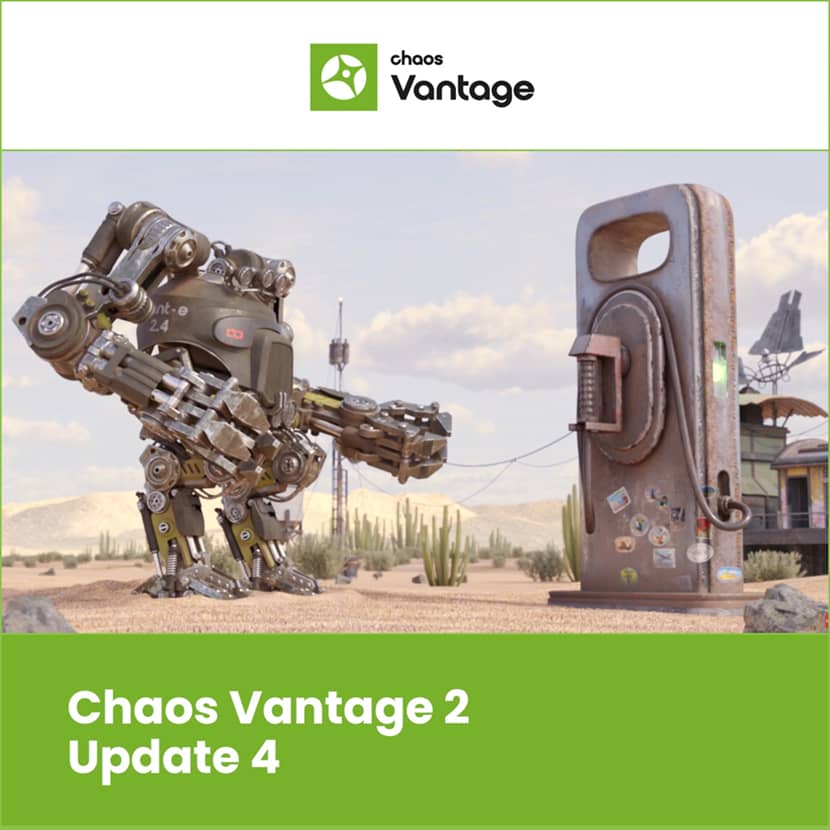 ChaosTV - Vantage 2.4 Delivers Enhanced Workflows With Decals And UDIM Support