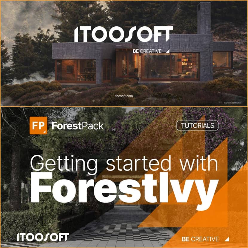 ITOOSOFT - Climbing Plants Using ForestIvy In 3ds Max 