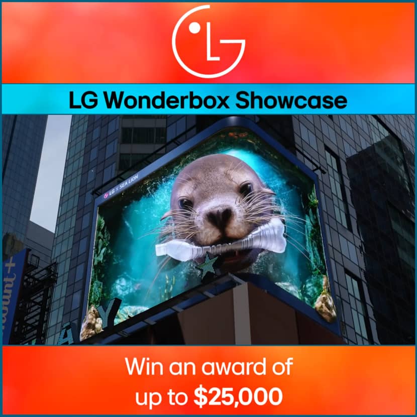 LG Electronics - 2025 ‘Wonderbox Showcase’ Digital Art Competition Announced 