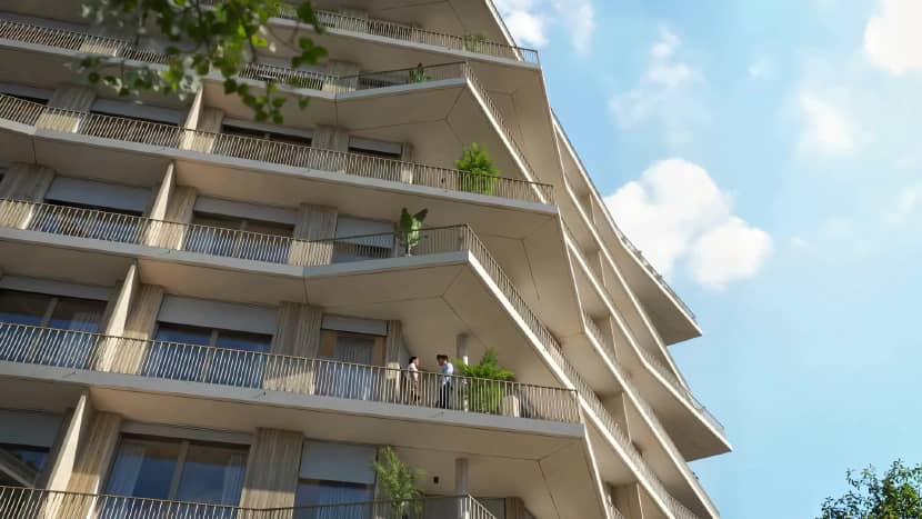 The Making of ''Jardins de la Gradelle Apartments'' by Maxim Boaghe