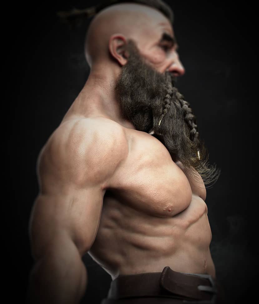 final render - dwarf