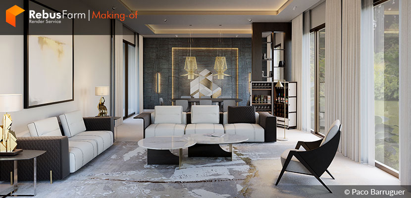 Paco Barruguer- Bellagio living room