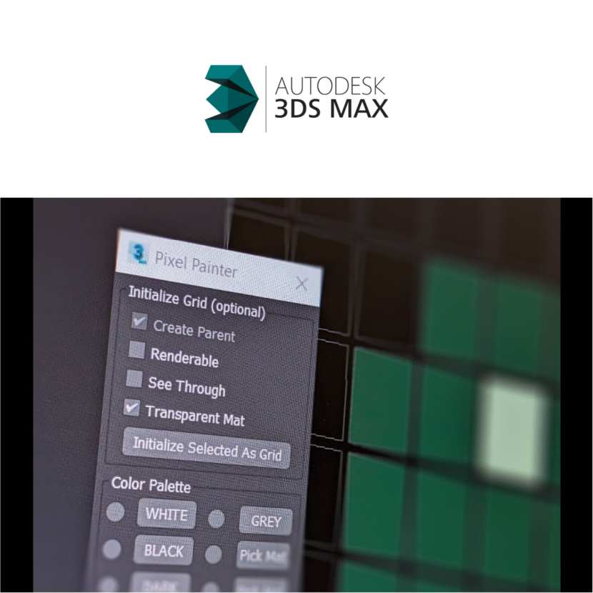Daniel Wichterich - Pixel Painter script for 3DS Max