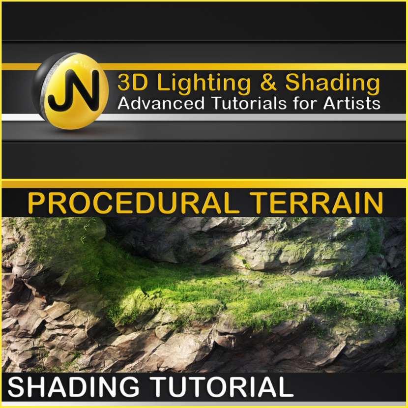 Jonas Noell - Procedural terrain (fully automated shading setup)