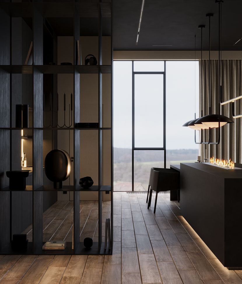 TT Studio, 'Umbra Apartment' architectural visualization